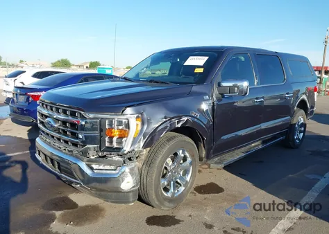 2021 Ford F-150 Lariat из США, поврежденный, VIN 1FTFW1E89MFB37504